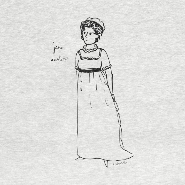 Inky Jane Austen by BiblioartsbyEmma